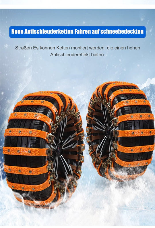 Dekk Kjede for Biler - All-Terrain Stabilitet 4