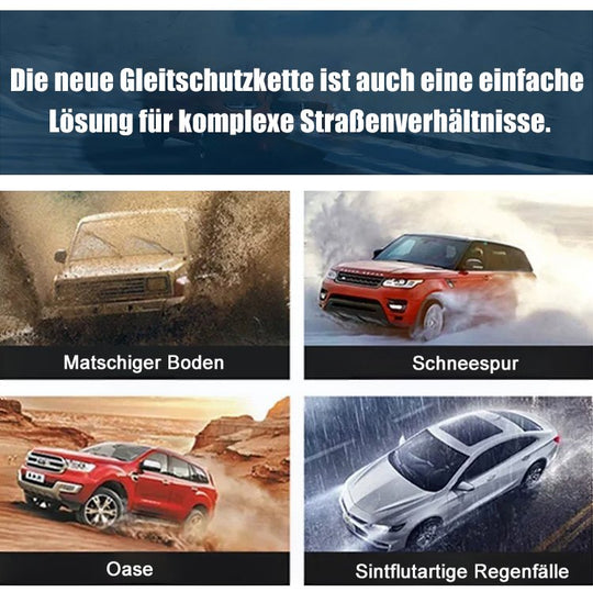 Dekk Kjede for Biler - All-Terrain Stabilitet 8