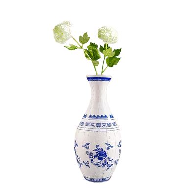 Dekorativ Blomstervase 3D Puslespill for Hjemmet 9