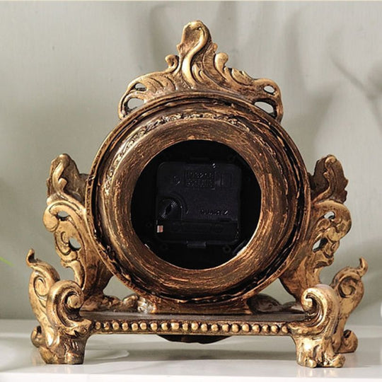 Dekorativ Bordklokke i Antikk Stil 3