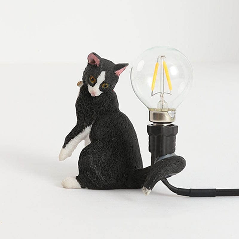 Dekorativ Bordlampe med Kattefigur 6
