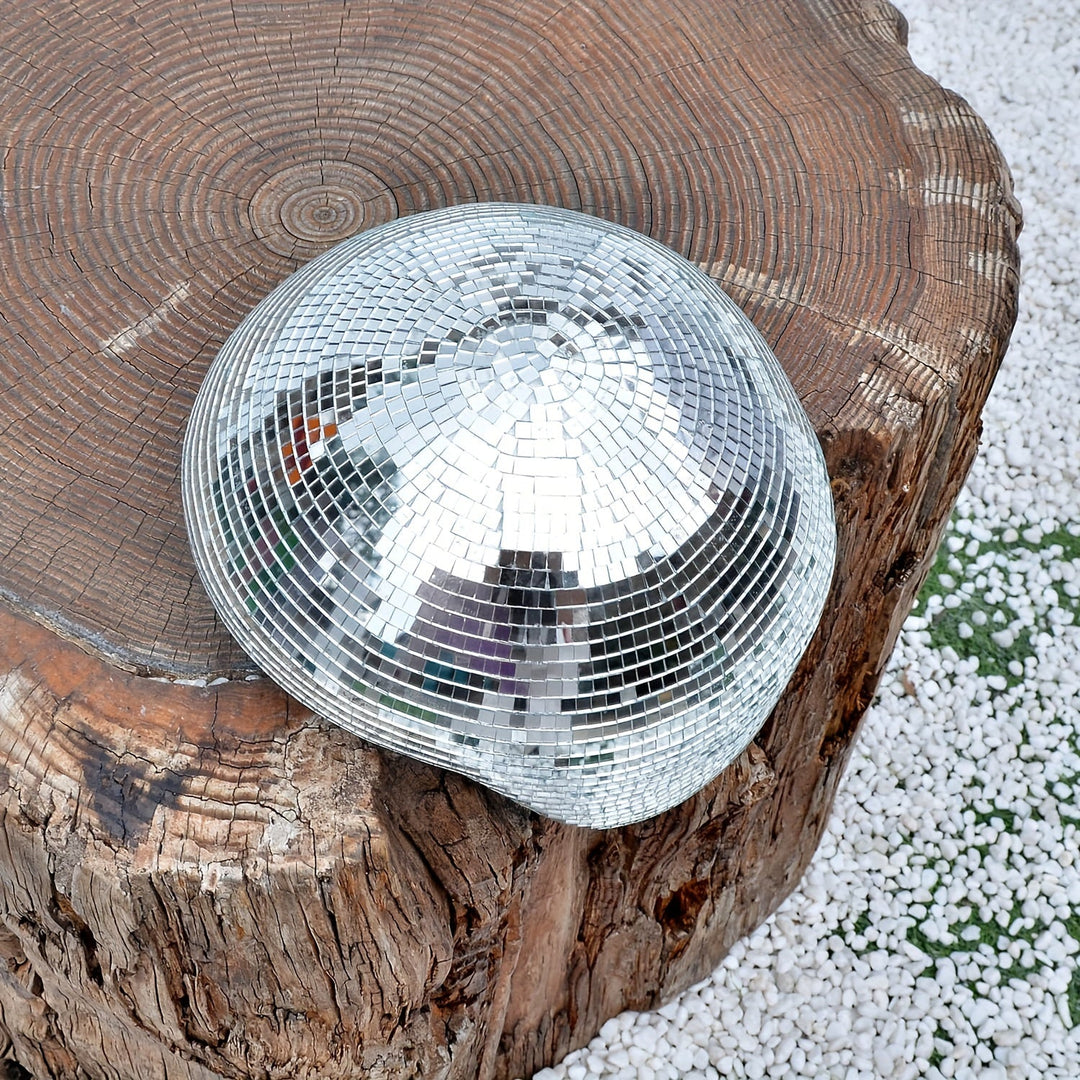 Dekorativ Diskokuleskulptur for Hjemmet Med Unik Design 2