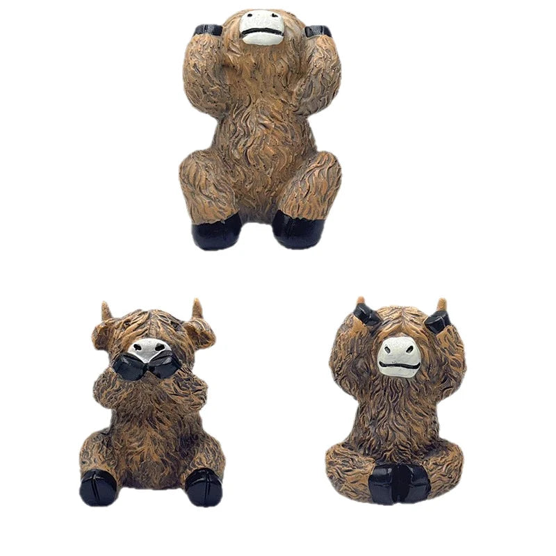 Dekorativ Dyrefigur Innendørs Ornament 5