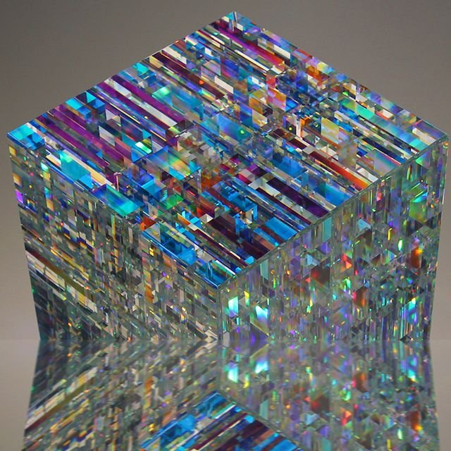Dekorativ Fantasy Magic Cube for Hjemmet Kromatisk Design 2