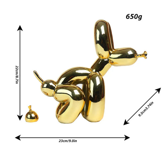 Dekorativ Hundefigur i Moderne Design 11