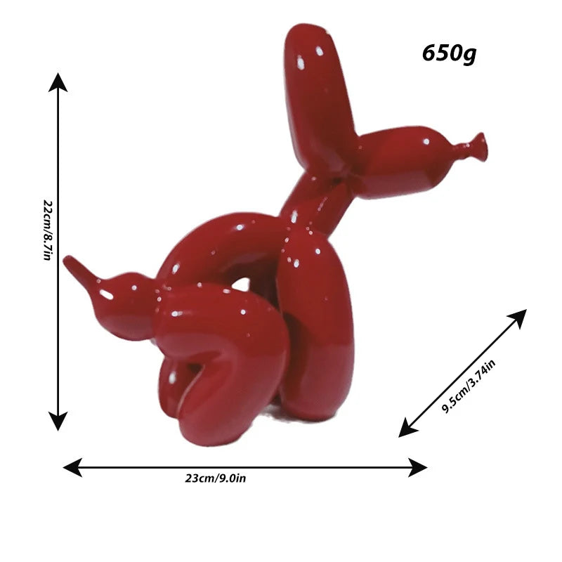 Dekorativ Hundefigur i Moderne Design 12