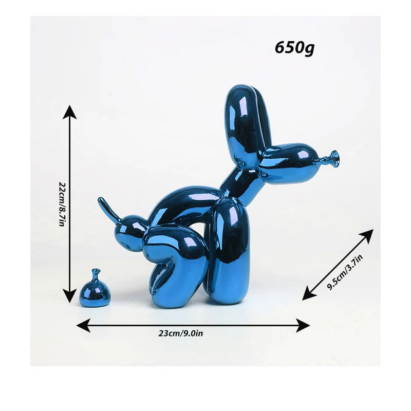 Dekorativ Hundefigur i Moderne Design 14