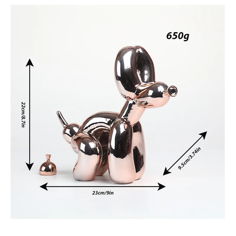 Dekorativ Hundefigur i Moderne Design 5