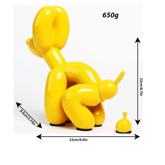 Dekorativ Hundefigur i Moderne Design 6