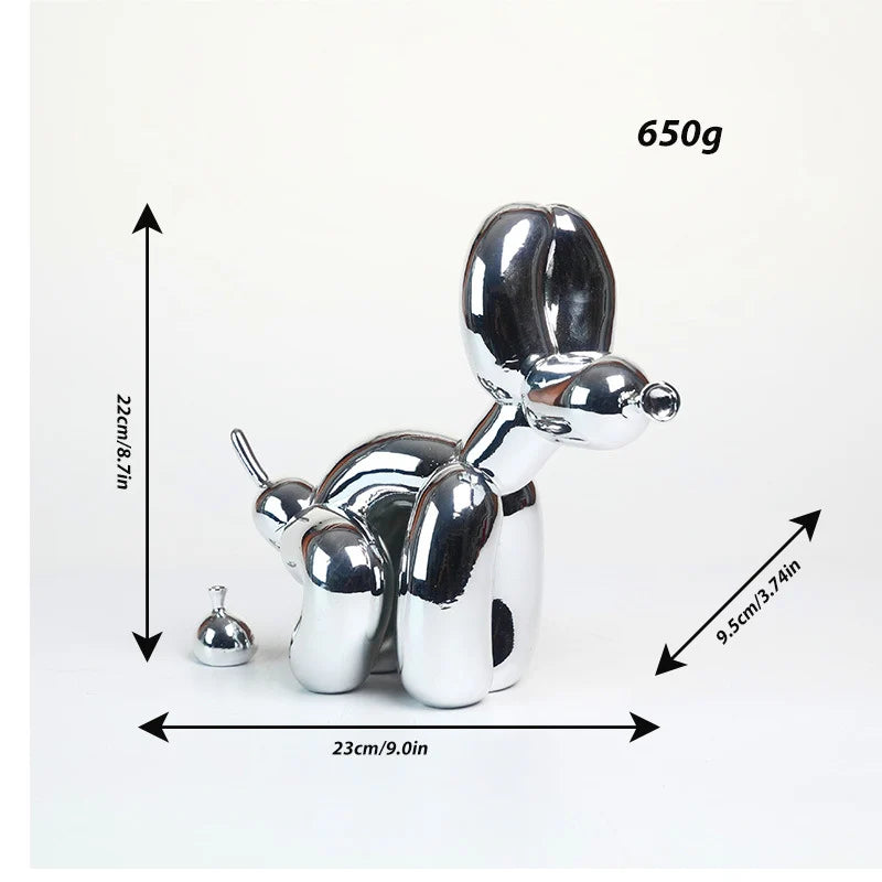 Dekorativ Hundefigur i Moderne Design 8