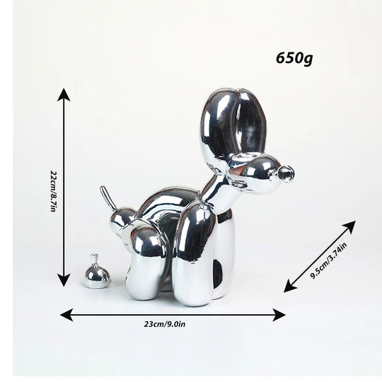 Dekorativ Hundefigur i Moderne Design 8