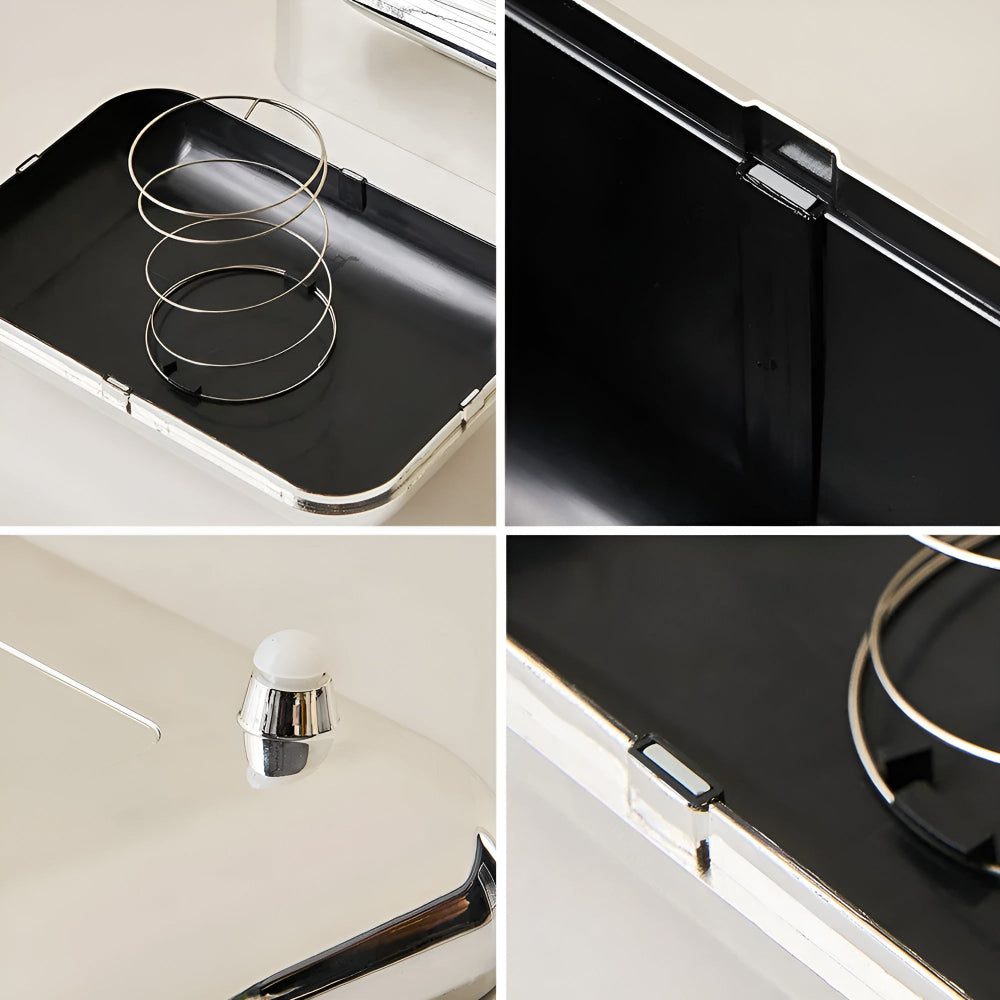 Dekorativ Oppbevaringsboks for Vev med Speilfinish 6