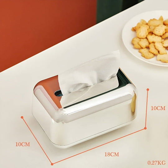 Dekorativ Oppbevaringsboks for Vev med Speilfinish 7