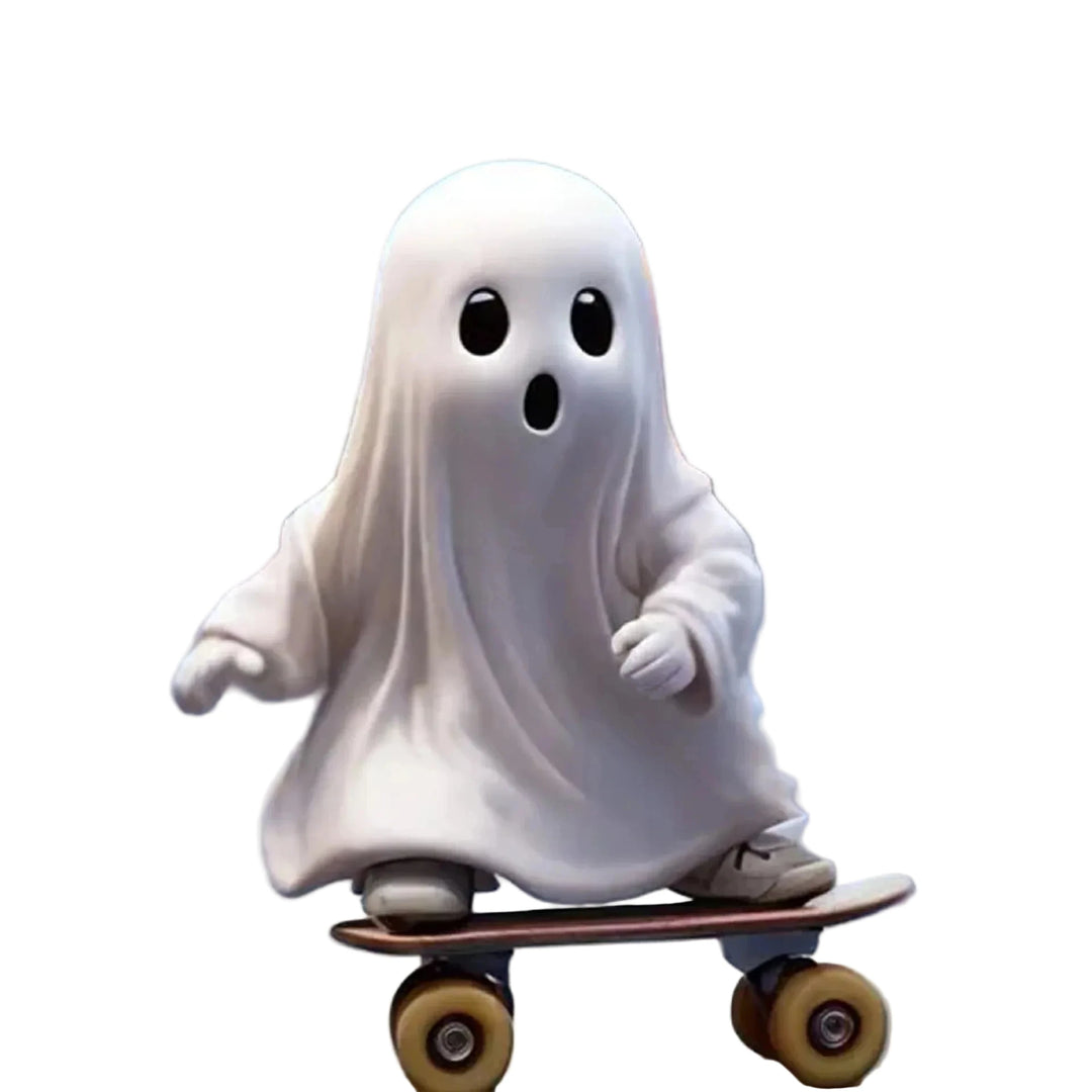 Dekorativ Skateboard-Spøkelsesfigur Lekent Design 1