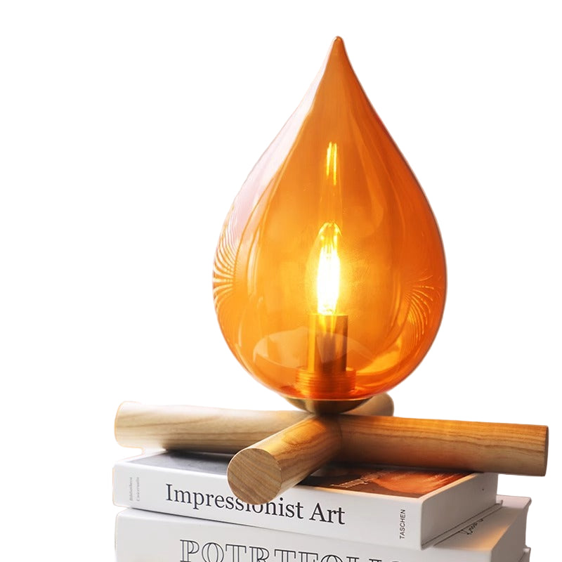 Dekorativ Stemningslampe med Realistisk Flammeeffekt 0