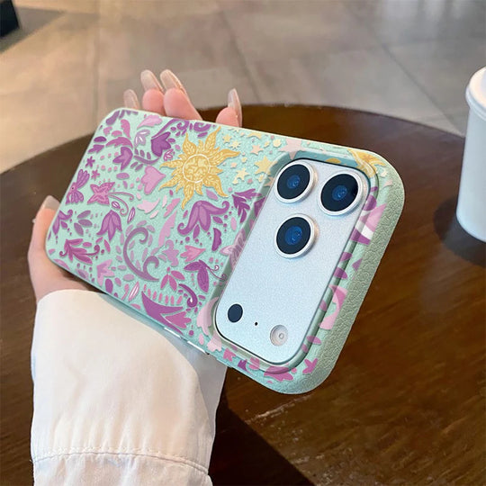 Deksel til iPhone med Retro Blomsterdesign 13