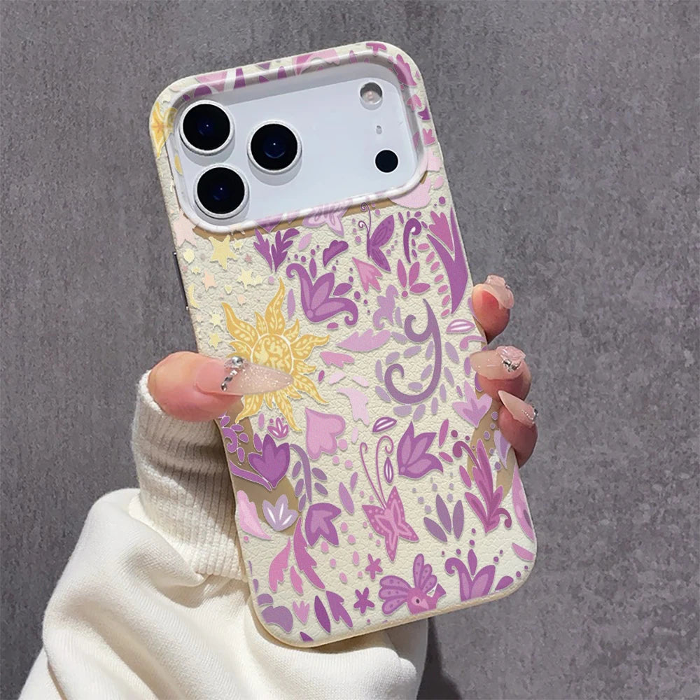 Deksel til iPhone med Retro Blomsterdesign 3