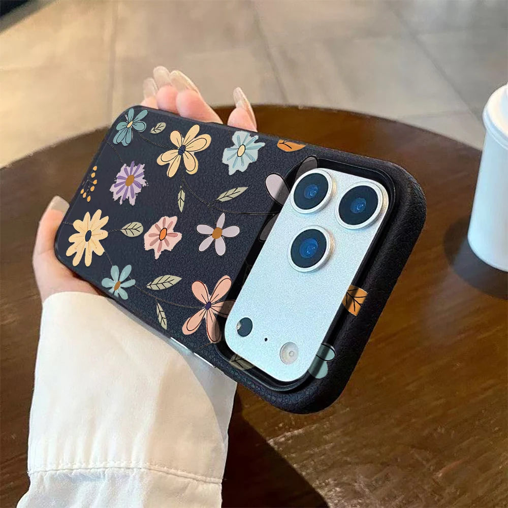 Deksel til iPhone med Retro Blomsterdesign 6