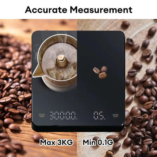 Digital Kaffevekt med Timer og LED-skjerm 1