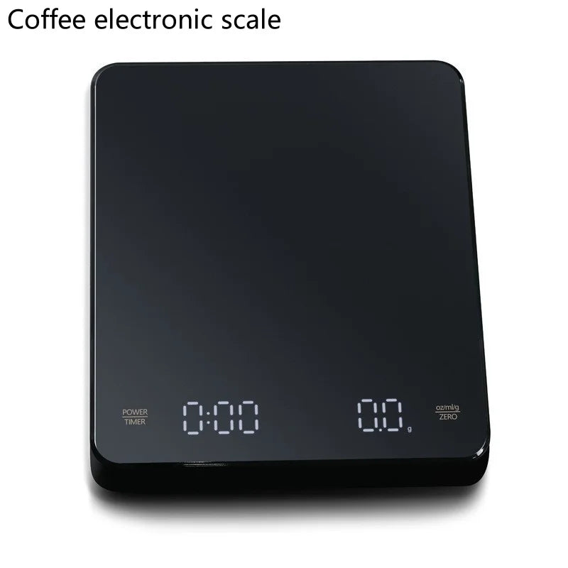 Digital Kaffevekt med Timer og LED-skjerm 7