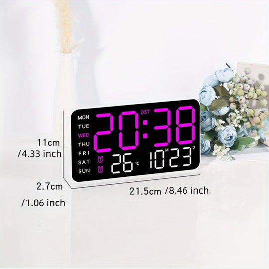 Digital Veggklokke Multifunksjonell 5