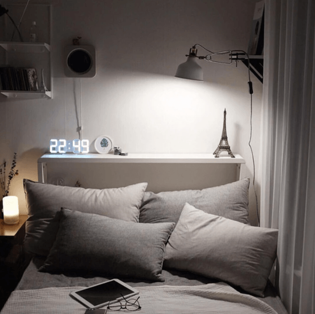 Digital Vekkerklokke Med Lys - Smart 3D LED Design For Alle Rom 1