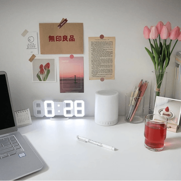 Digital Vekkerklokke Med Lys - Smart 3D LED Design For Alle Rom 2