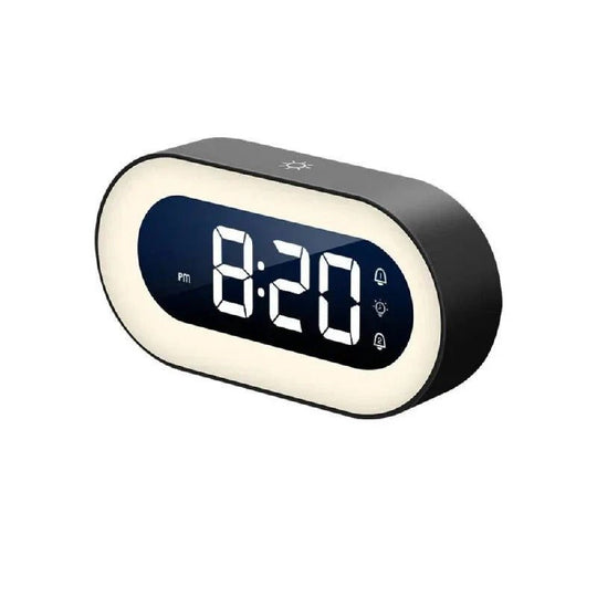 Digital Vekkerklokke med Dimmer og Nattlys 0