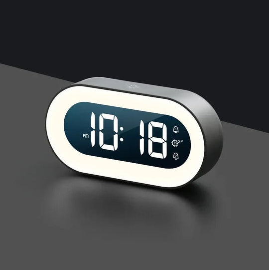 Digital Vekkerklokke med Dimmer og Nattlys 3