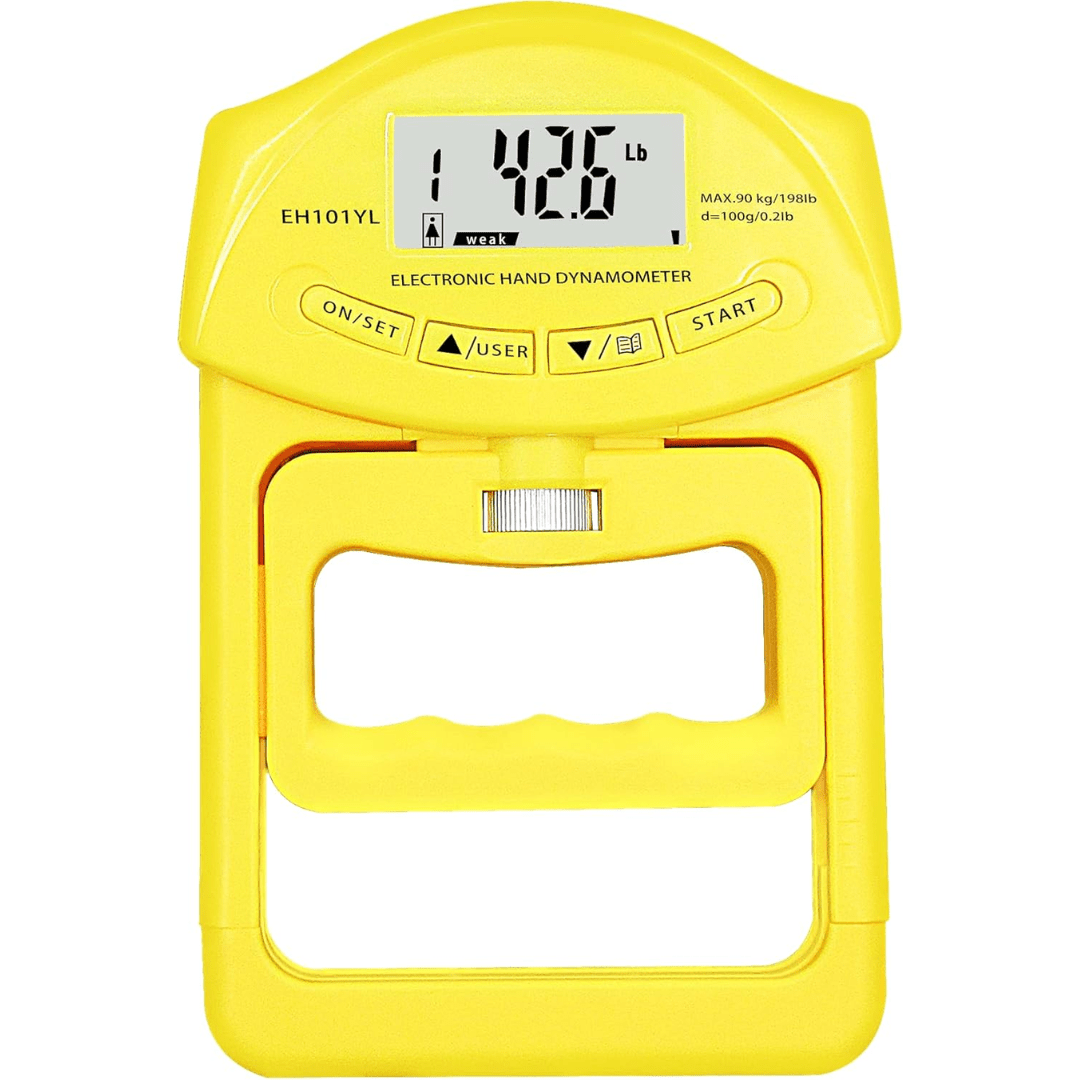 Digitalt Hånddynamometer for Grepsstyrkemåling 8