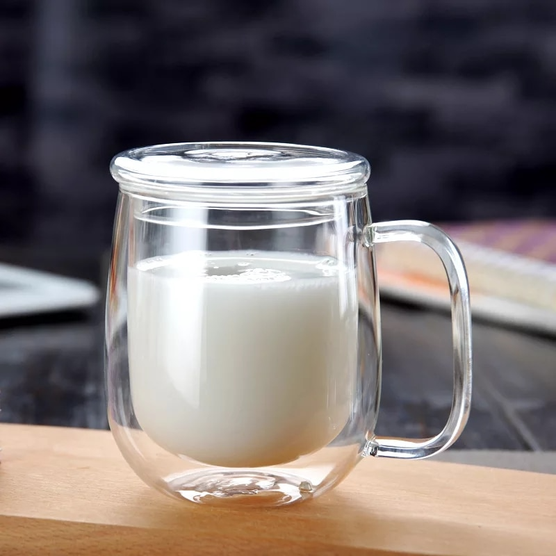 Dobbeltveggede Glasskrus for Kaffe og Te 3