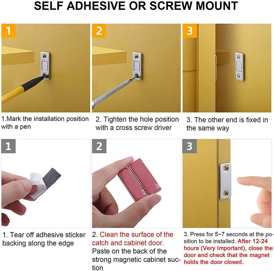 Dørhåndtak med Magnetisk Lås Ultratynn Design 5