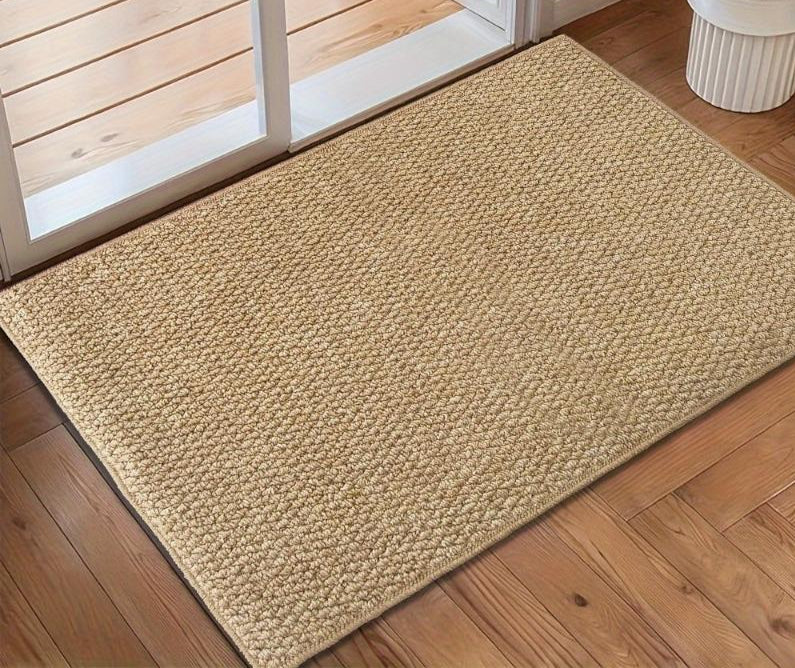 Dørmatte Utendørs Jute Look Rustikk Design for Innendørs og Utendørs Bruk 0