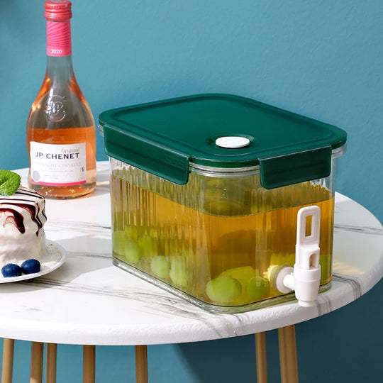 Drikkedispenser med kran og lufttett lokk Praktisk design 3