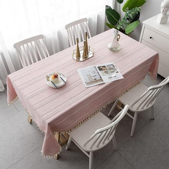 Duk for Spisebord i Naturlig Stil 6