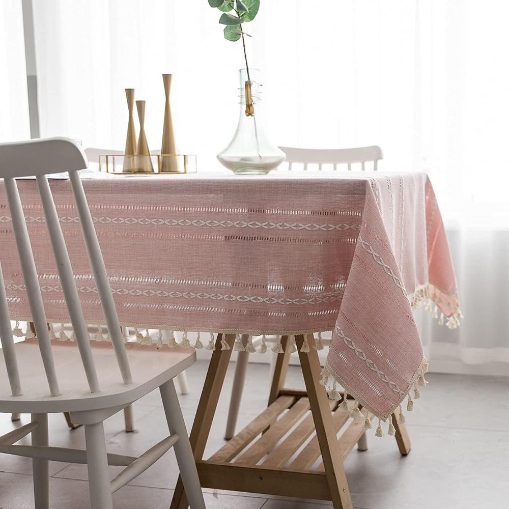 Duk for Spisebord i Naturlig Stil 7