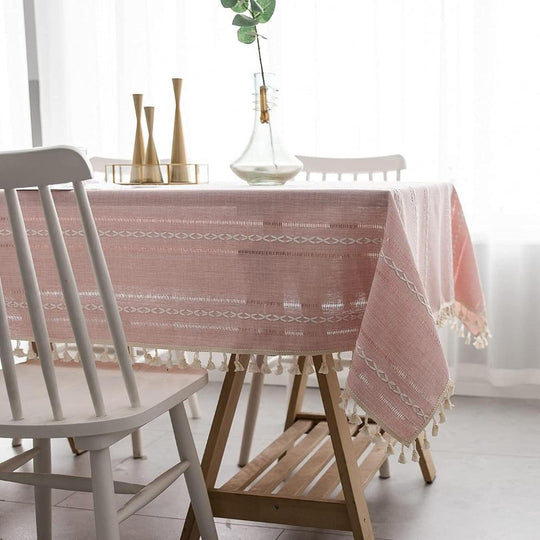 Duk for Spisebord i Naturlig Stil 7