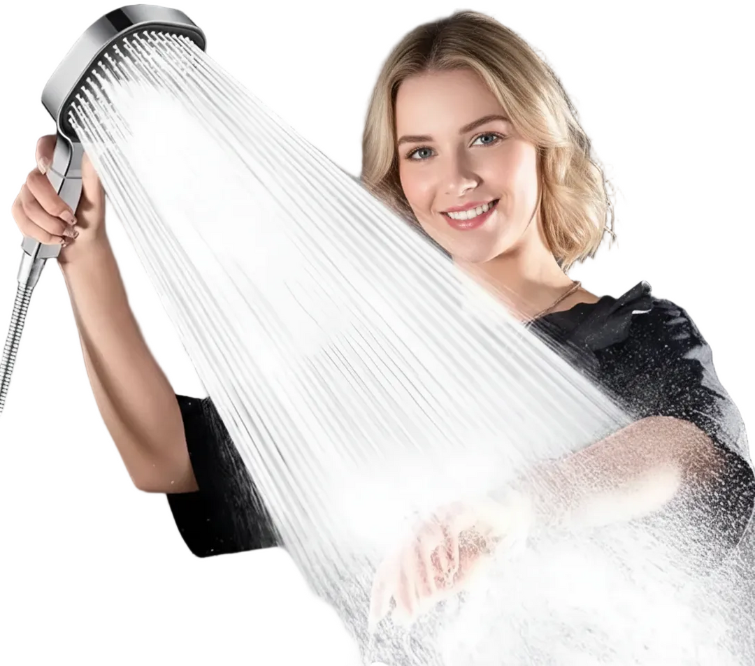 Dusjhode med Turbo Boost Teknologi og Flere Sprayinnstillinger 0