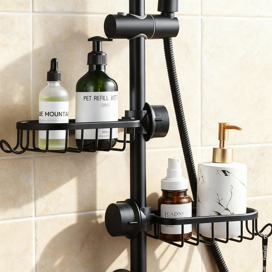 Dusjhylle for Bad Praktisk Oppbevaring 0