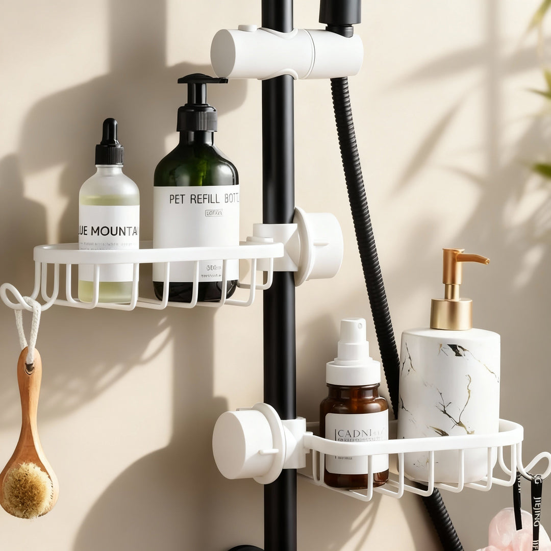 Dusjhylle for Bad Praktisk Oppbevaring 2