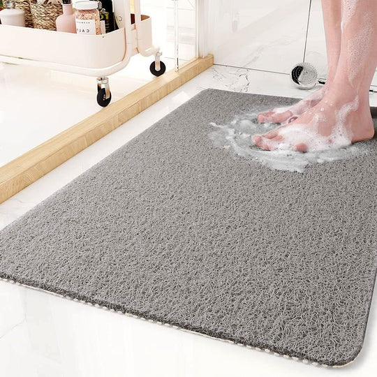 Dusjmatte med dreneringssystem og sklisikker overflate 0