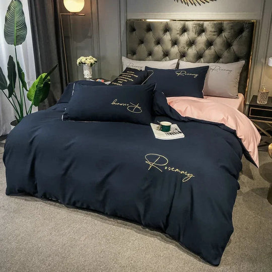 Dynetrekk med Broderi for Stilfullt Soverom 8