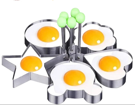 Eggformer i Rustfritt Stål for Omelett og Frokost 0