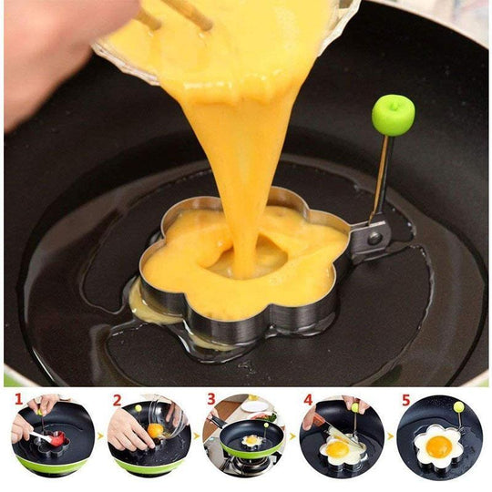 Eggformer i Rustfritt Stål for Omelett og Frokost 1