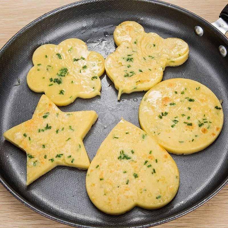 Eggformer i Rustfritt Stål for Omelett og Frokost 2