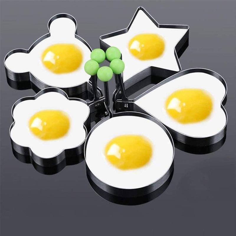 Eggformer i Rustfritt Stål for Omelett og Frokost 3