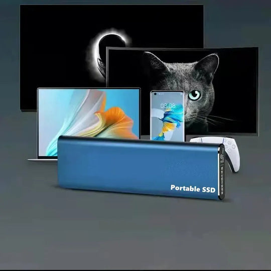 Ekstern Harddisk 2 TB Ultra Tynn Bærbar 4