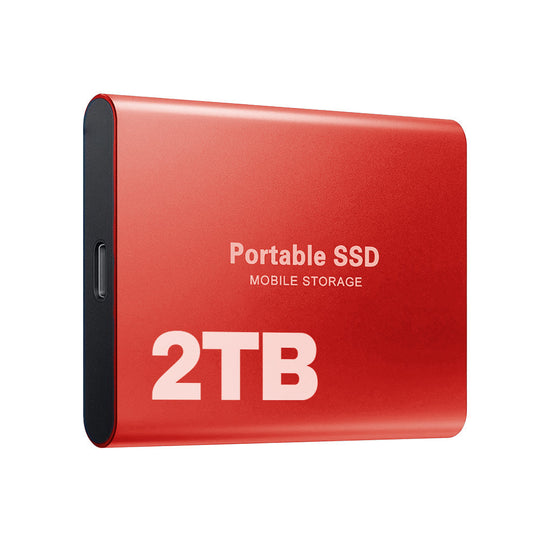 Ekstern SSD Harddisk Kompakt Bærbar Lagring 256 GB til 2 TB 7