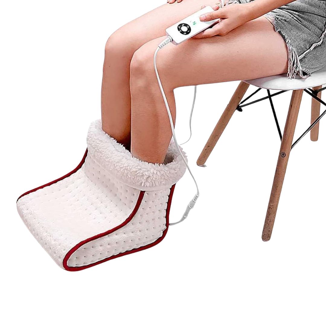 Elektrisk Fotvarmer med Justerbare Varmeinnstillinger 0