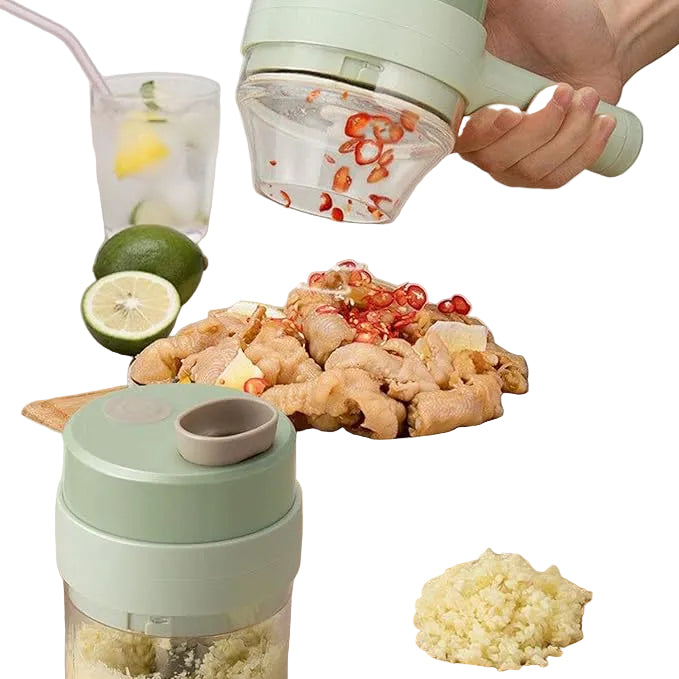 Elektrisk Grønnsakskutter Med Kraftig Motor For Effektiv Matlaging 0